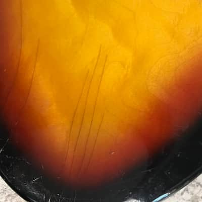 Vintage 1960’s Framus Strato BASS Guitar body image 9