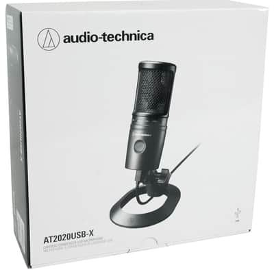 Audio Technica AT2020USB-X Cardioid Condenser USB Microphone Recording/Streaming image 6