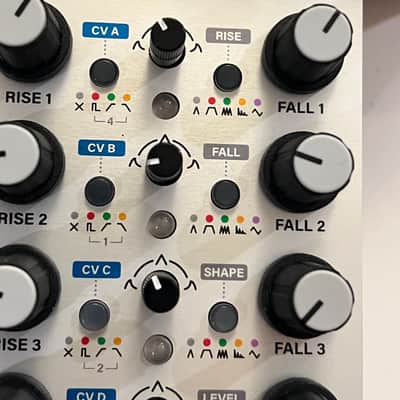Intellijel Quadrax Quad Function Generator Eurorack Synth Module 2020 - Present - White image 1