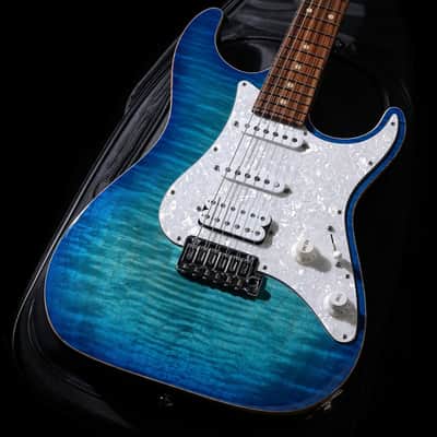 Suhr JE Line Standard Plus MH Bahama Blue Burst Roasted Maple Neck [83898] (06/15) image 1