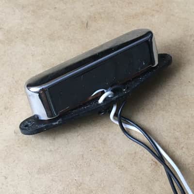 Seymour Duncan STR-3 Quarter Pound TELE Neck Pickup Chrome Cover Series Mod Wire image 3