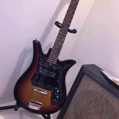 Teisco E-110 Mid 1960s Sunburst image 2