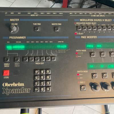 Oberheim Xpander Desktop 6-Voice Synthesizer 1984 - Black image 8