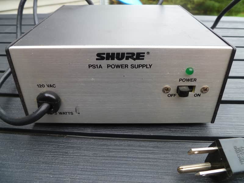 Vintage Shure PS1A Microphone Phantom Power Supply Unit image 1