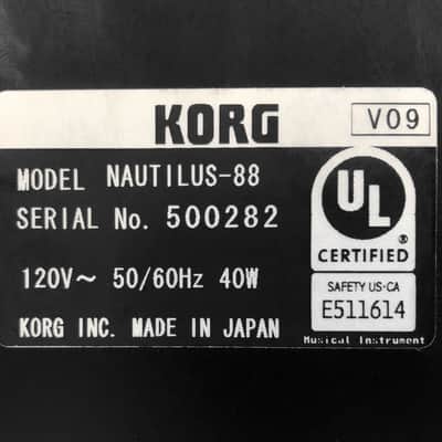 Korg Nautilus AT 88-Key Music Workstation - ( SNR-0282 ) image 7