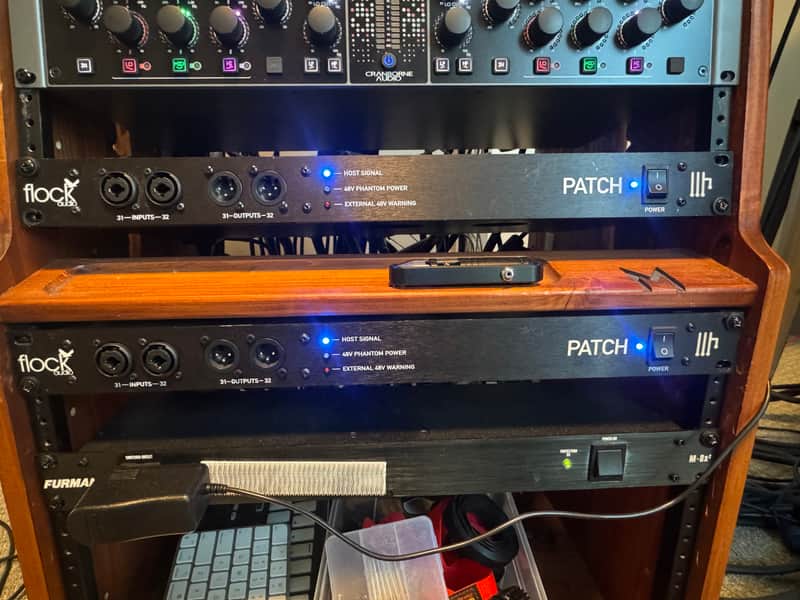 Flock Audio Patch 64-point Digitally Controlled Analog Patchbay image 1