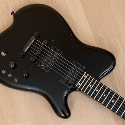 2000s Carvin H2 Allan Holdsworth Signature Model Electric Guitar Black w/ Case image 7