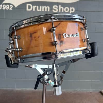 Dunnett Monoply Sycamore 5x14" Snare Drum in High Gloss w/Case image 2