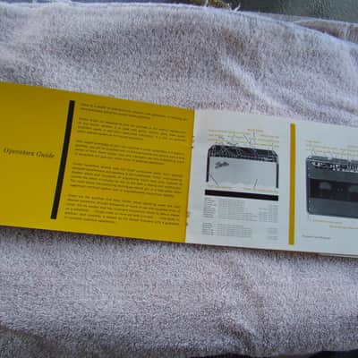 Fender Amplifier Owners Manual 1965/1966 Blackface Fender Amplifier Operators Guide Cool Vintage Paper image 2