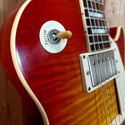 Gibson Les Paul 1959 Reissue VOS Washed Cherry Sunburst, Bj. 2012 image 11
