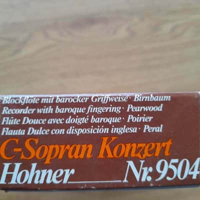 Hohner BLOCKFLOTE C - SOPRAN KONZERT RECORDER 1970s image 4