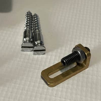 1980's Era Original Floyd Rose Made in Germany Chrome Tremolo Bridge Vibrato Kramer Guitar image 4