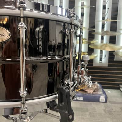 PEARL PHB1480 14"X8" PHILHARMONIC BRASS CONCERT SNARE DRUM - FLOOR MODEL image 2