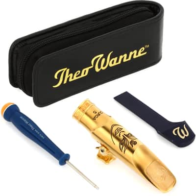 Theo Wanne DU5-TG8 Durga 5 Tenor Saxophone Mouthpiece - 8 Gold-plated image 1