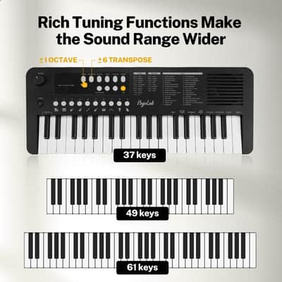 POGOLAB 37 Keys Small Keyboard Piano with Transpose and Octave Function image 8