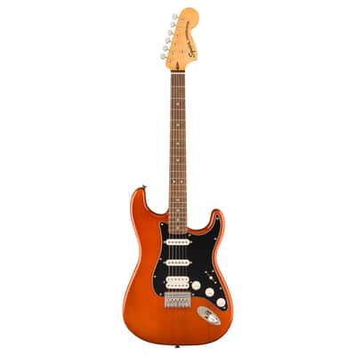 Used Squier Classic Vibe '70s Stratocaster HT HSS - Mocha w/Indian Laurel FB image 2