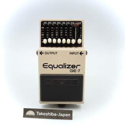 Boss GE-7 Graphic EQ 1981 - 1992 Made In Japan | Reverb Canada