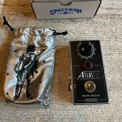 Spaceman Atlas III Discrete Preamp Booster 2010s - Chrome Edition image 3