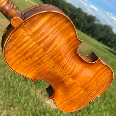 Fine 1860ca French Caussin Violin Cappa in Saluzzio model w/Appraisal image 8