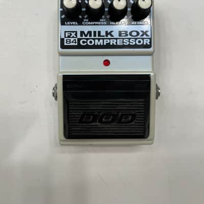 DOD Milk Box Compressor FX84 White 1990s | Reverb