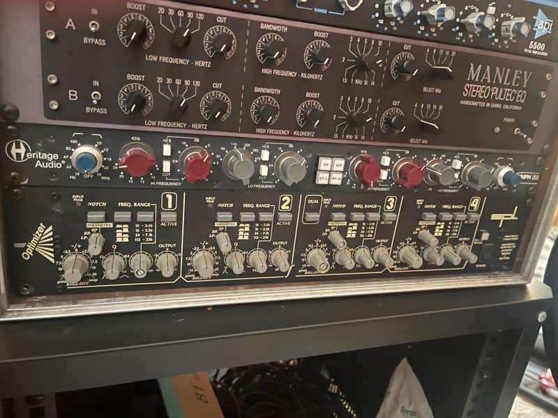 Heritage Audio SYMPH EQ Stereo Master Bus Asymptotic Equalizer 2021 RAF Blue Grey image 1