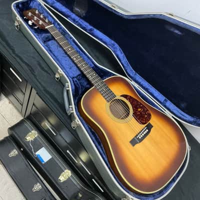 Vintage 1970 Martin D-28 Acoustic Guitar w/ Original Hardshell Case, Sunburst image 4
