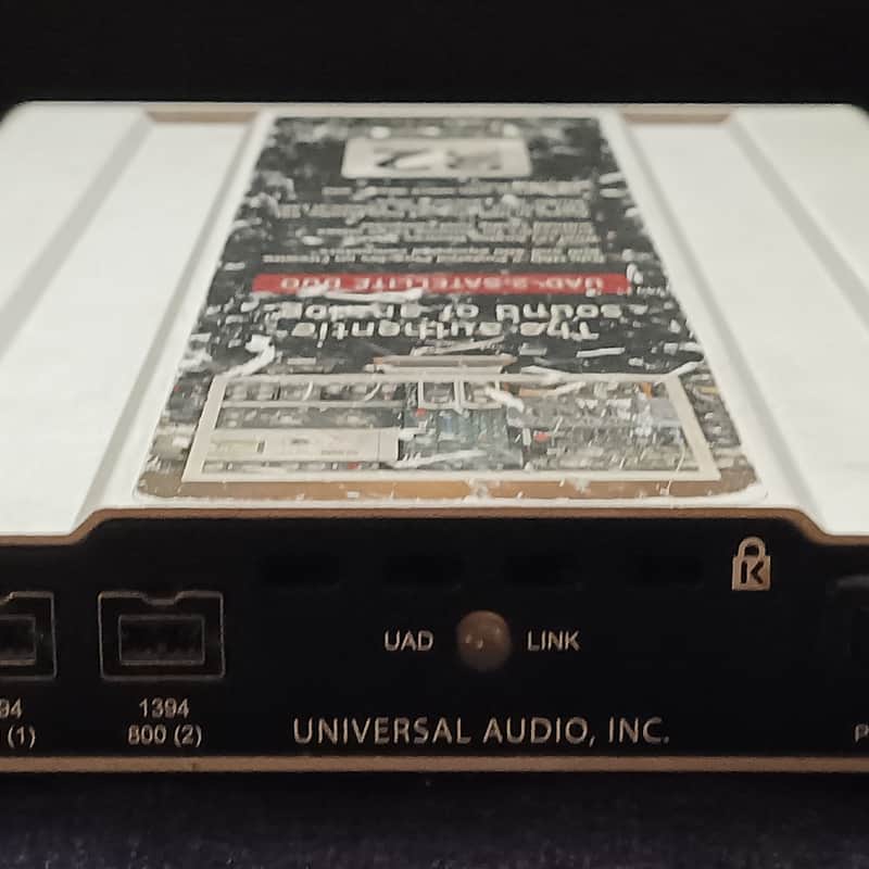2010s Universal Audio UAD-2 Satellite Firewire DUO Silver