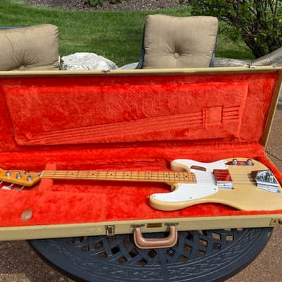 Fender Precision 1956 All Original Refin Bass 1956 image 4