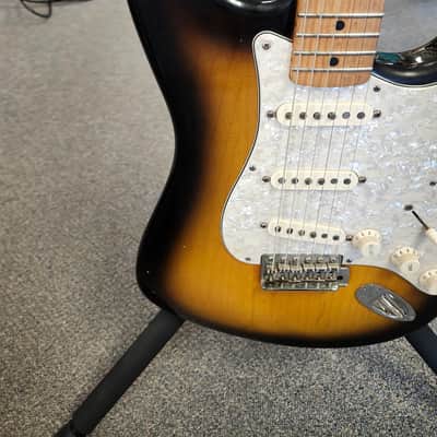 Used 2004 Fender AVRI '57 Stratocaster - 2-Color Sunburst w/ Upgraded Pickups and Case image 4