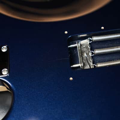 2021 Fender Stratocaster Aerodyne II (75 Anniversary), Made in Japan - Gun Metal Blue / Babicz Bridge / Pro Setup image 13