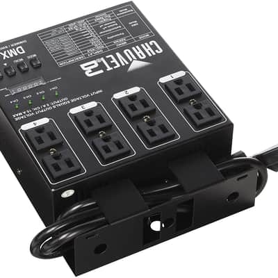 CHAUVET DJ DMX-4 LED Lighting Dimmer/Relay Pack | Lighting Accessories image 3