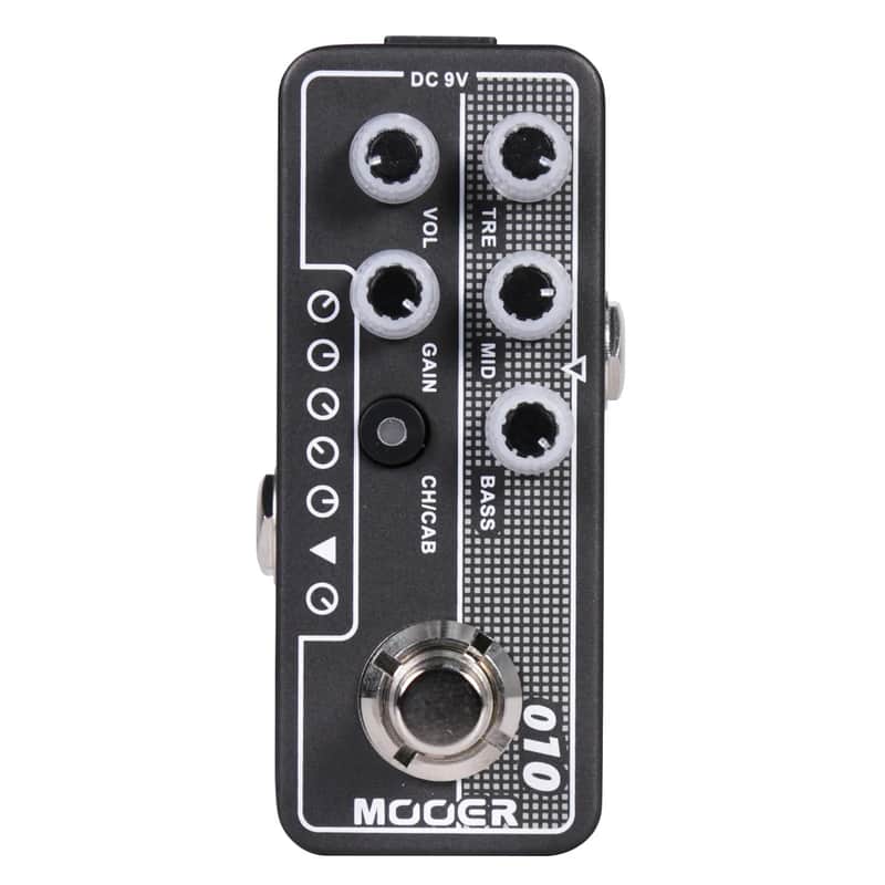 Mooer Micro Preamp 010 Two Stones - Digital Preamp Effect Pedal (Fast Free US Shipping!) image 1