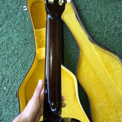Carlos Model No. 228 1978 Classical Guitar Made in Korea 1978 w/ Original Case image 11