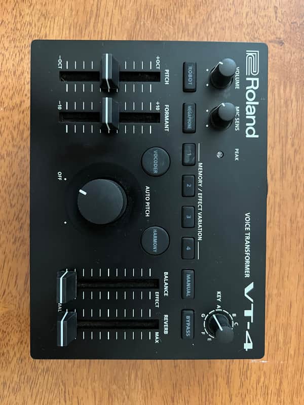 Roland VT-4 Voice Transformer 2018 - Present - Black image 1