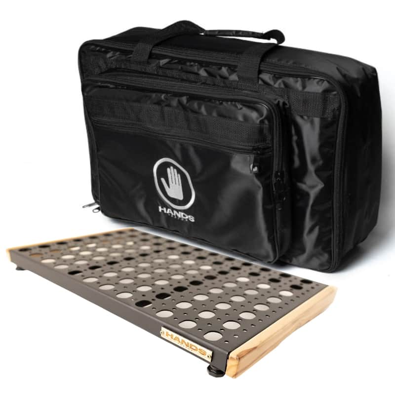 Pedalboard VTX BASE With Softcase Luxury 12x16 - Natural Teak - Hands Custom image 1