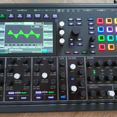 Waldorf Iridium Desktop Synthesizer (Black) + Decksaver image 1