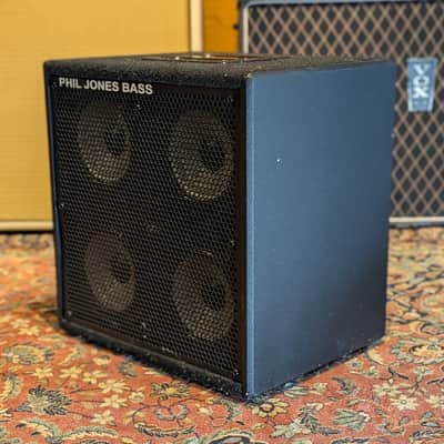 Phil Jones Cab 47 300-Watt 4x7" Bass Cabinet 2010s - Black image 5