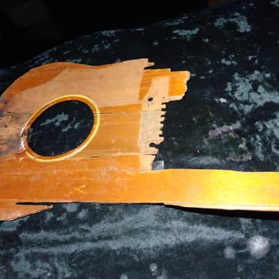 Gibson 1961 Gibson J50 Spruce Top Parts Repair Restore Art Project 1961 image 3