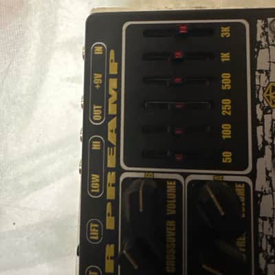 BARDIC AUDIO DUNGEON MASTER MK Two base preamp pedal MINT Sun, beta and PV preamps with graphic equalizer image 1