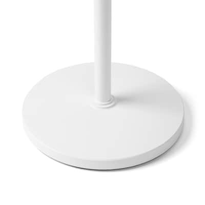 Shure by Gator Round Base Mic Stand with Standard Height-Adjustable Twist Clutch and 10" Base, White (SH-RBMICSTAND10-W) image 9