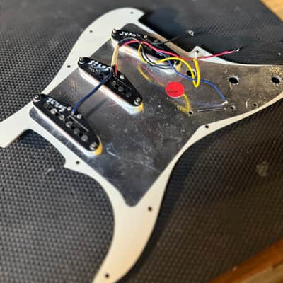 Fender American Standard Stratocaster Pickups & pickguard. image 4