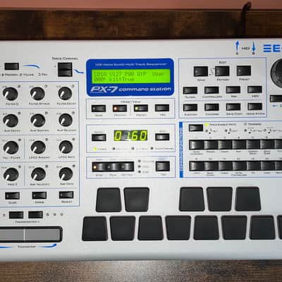 E-MU Systems PX-7 Command Station 128-Voice Synthesizer 2003 - Silver image 6
