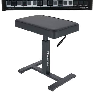 Arturia Minibrute 2S NOIR USB MIDI Analog Sequencer Synthesizer+Air Lift Bench