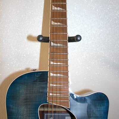 Ibanez ALT30FM-BDB Altstar 2021 - Present - Blue Doom Burst image 5