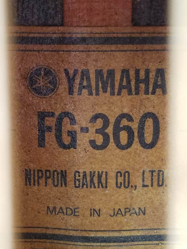 Yamaha FG 360 | Reverb
