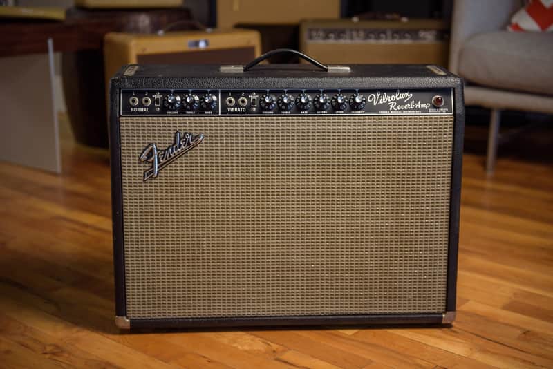 1966 Fender Vibrolux Reverb Blackface owned by Ray LaMontagne image 1