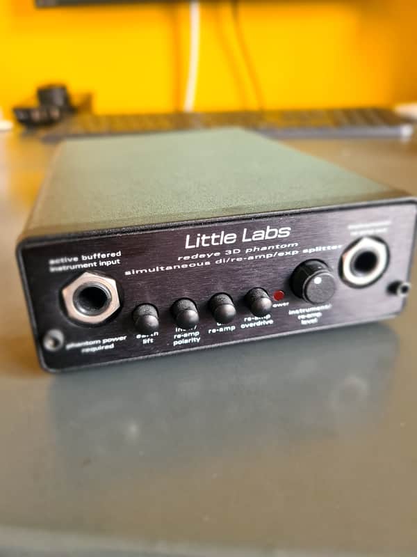 Little Labs Redeye 3D Phantom Direct Box & Re-amplifier - Black image 1