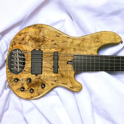 1983 Ibanez Musician MC940 Fretless Vintage Neck Thru Bass Dark