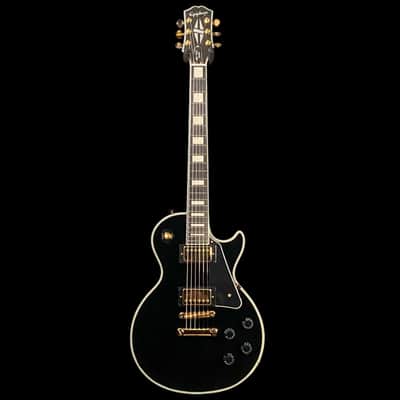 Epiphone Les Paul Custom Electric Guitar - Ebony image 3