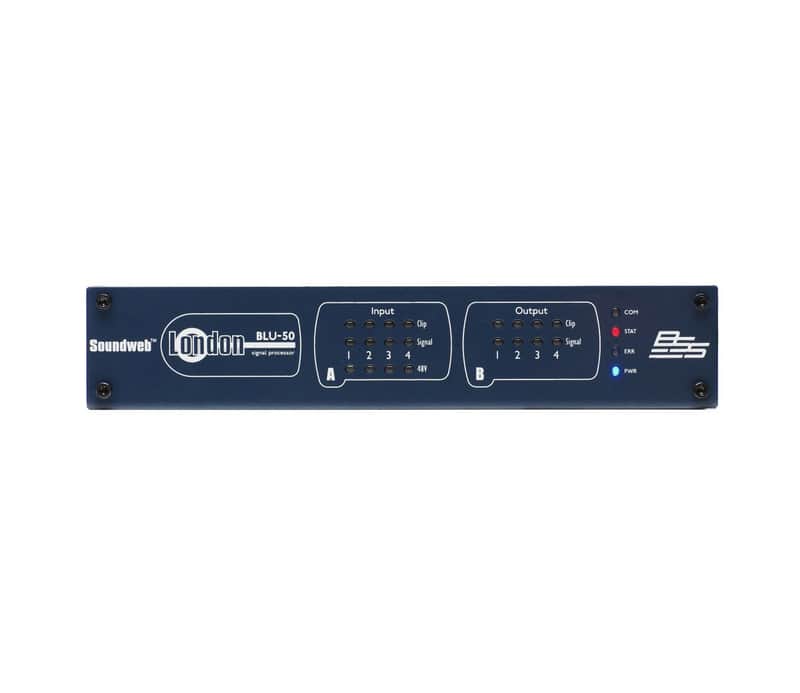 BSS BLU-50 4x4 Signal Processor with BLU link image 1
